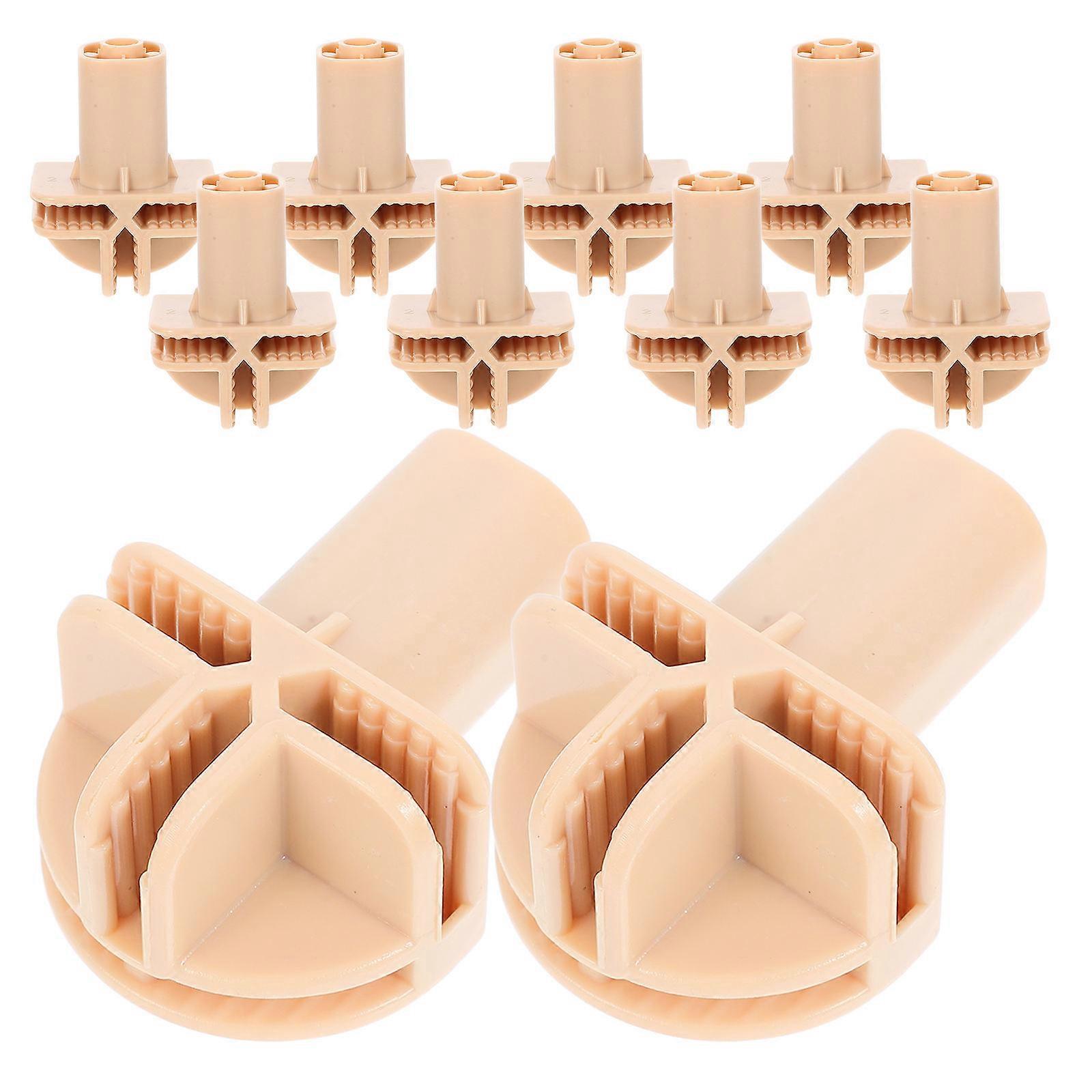 Wheelchair Replacement Wheels Plastic Cat Cage Buckles For Diy Projects Easy Installation 10Pcs