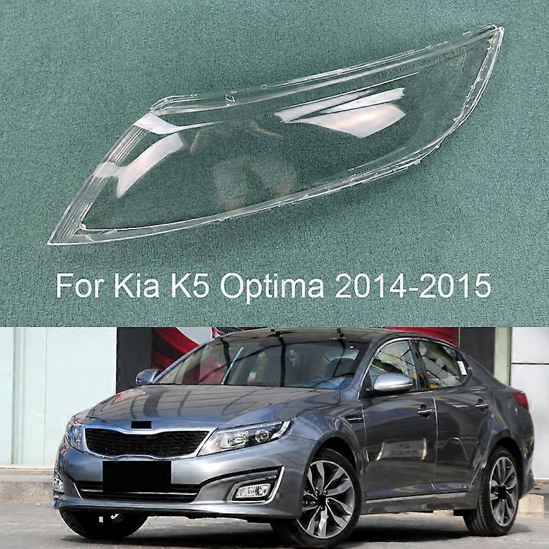 Kia K5 Optima 2014 2015 fényszórófedélhez autós fényszóró lencse üveg csere első lámpa ernyő automatikus héj