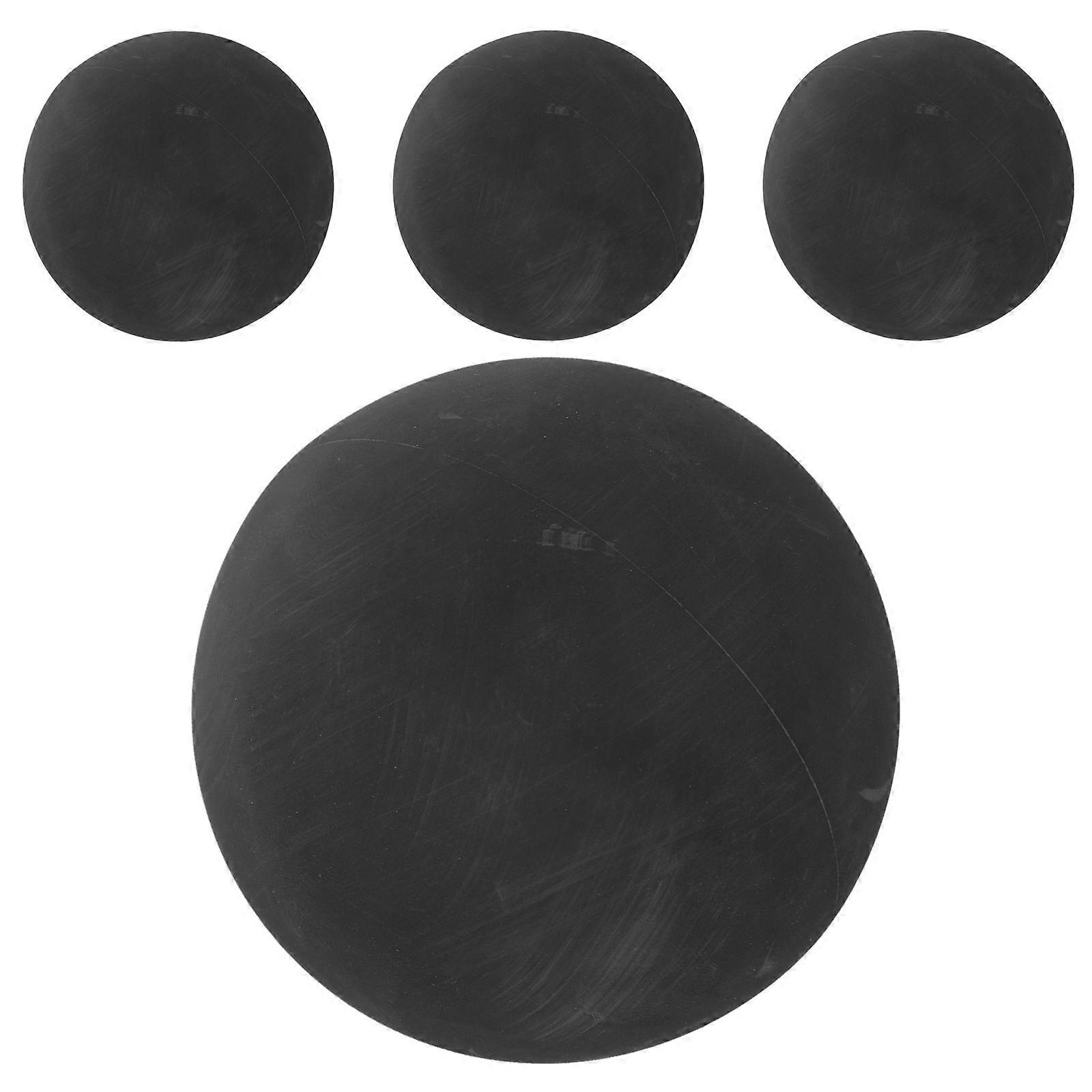 4pcs Mini Reaction Training Balls High Elasticity Rubber Bounce Balls for Professional Athletes and Trainers to Improve Reflexes and Hand Eye