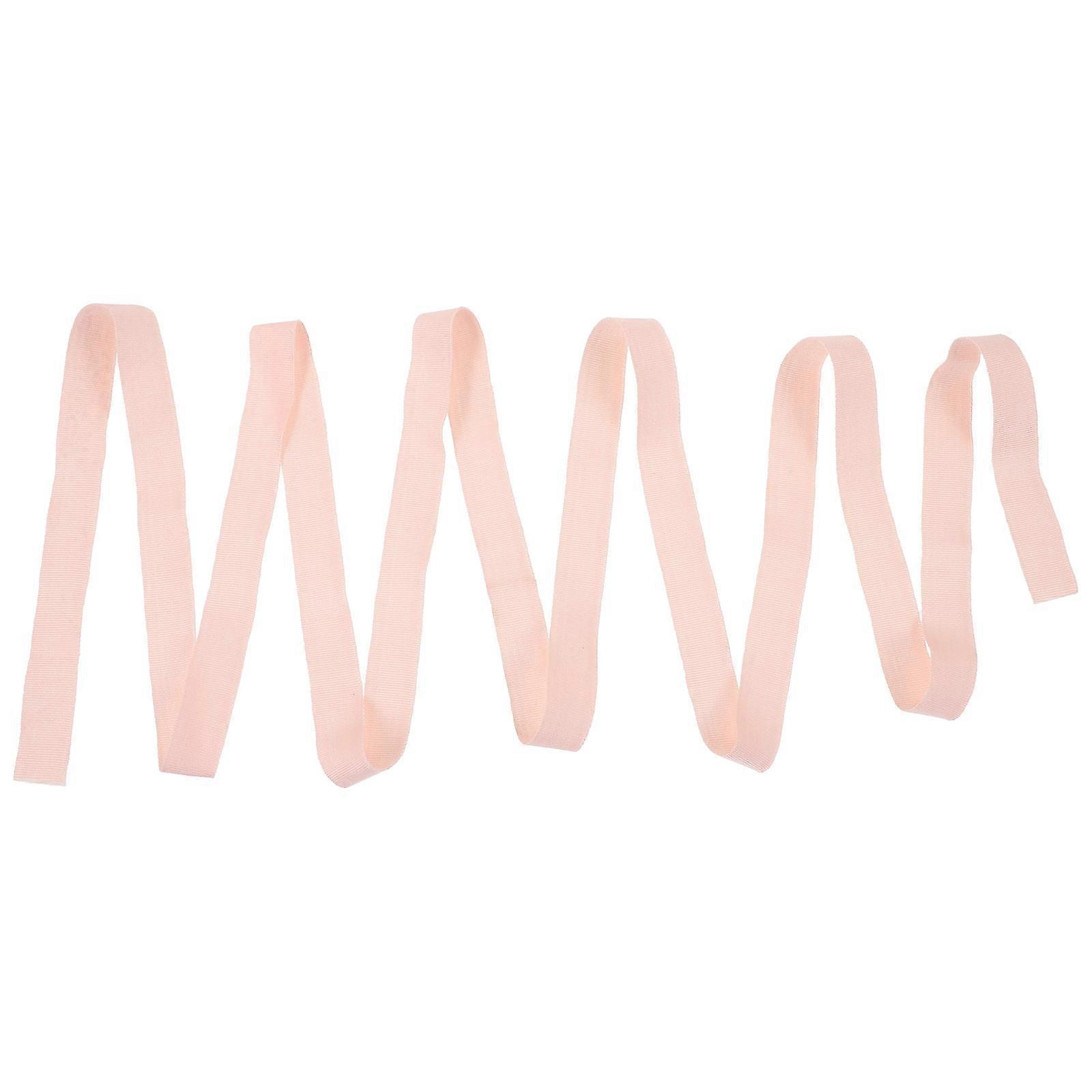 Durable Satin Canvas Pointe Shoe Ribbon for Ballet & Dance Performance Comfortable Decorative Foot Accessory for Dancers