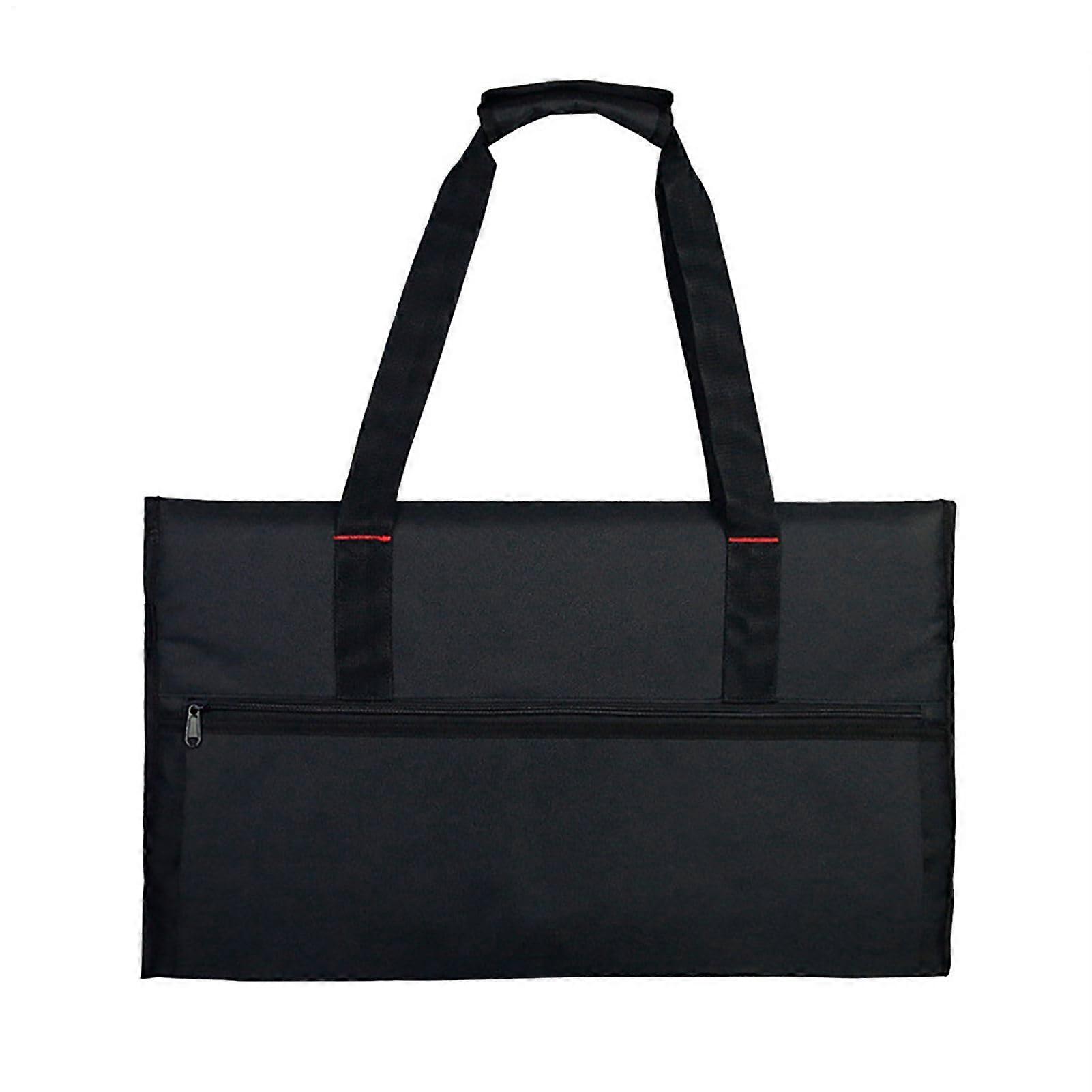 Surveillance Case Travel Case with Padded Velvet Lining and Adjustable Shoulder Strap Black