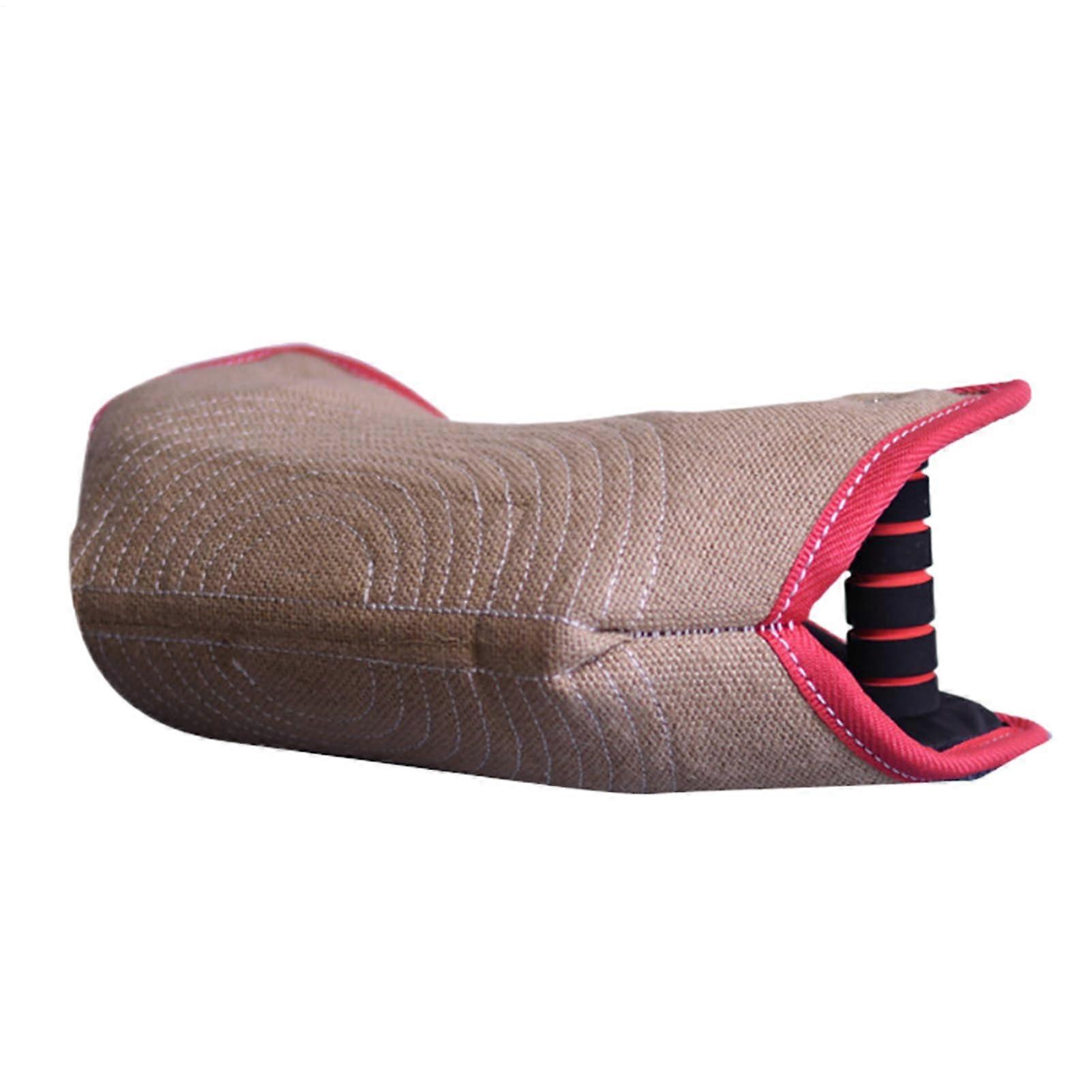 Dog Bite Pillow for Training, Interactive Tug Toy with Bite-Resistant Grip Pad, Durable for Agility Workouts, Yard & Field Use