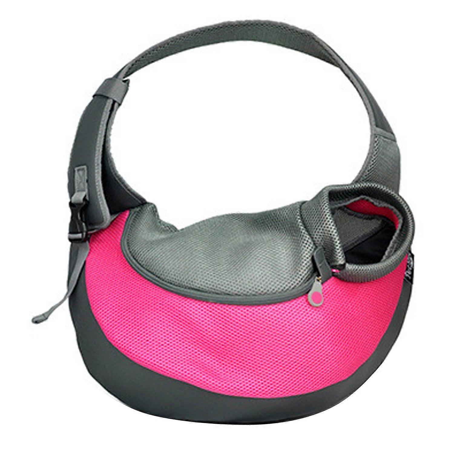 Pink Canvas Pet Carrier Hands Carry Strap Large