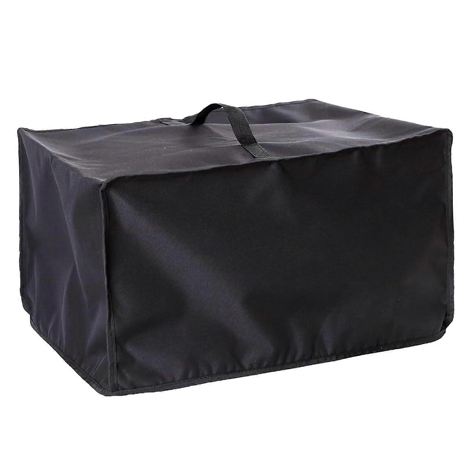 Durable Machine Cover for Automatic Heat Press, Shock-Absorbing Layer, Non-Slip Surface, Easy to Clean, Black Protection Sleeve