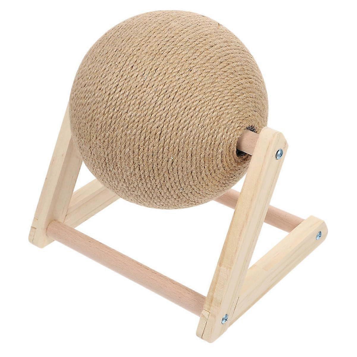 Interactive Intelligent Cat Toy Natural Sisal Scratcher Cat Scratching Toy for Home