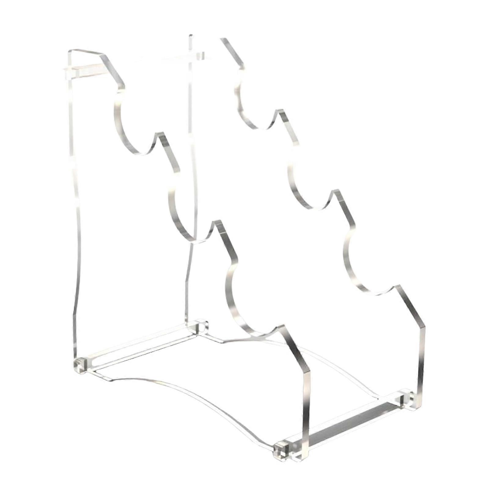 Vertical Holder for Cosplay and Collection, Telescopic Lightsabers, Sci-Fi Display Stand, Colorless Design