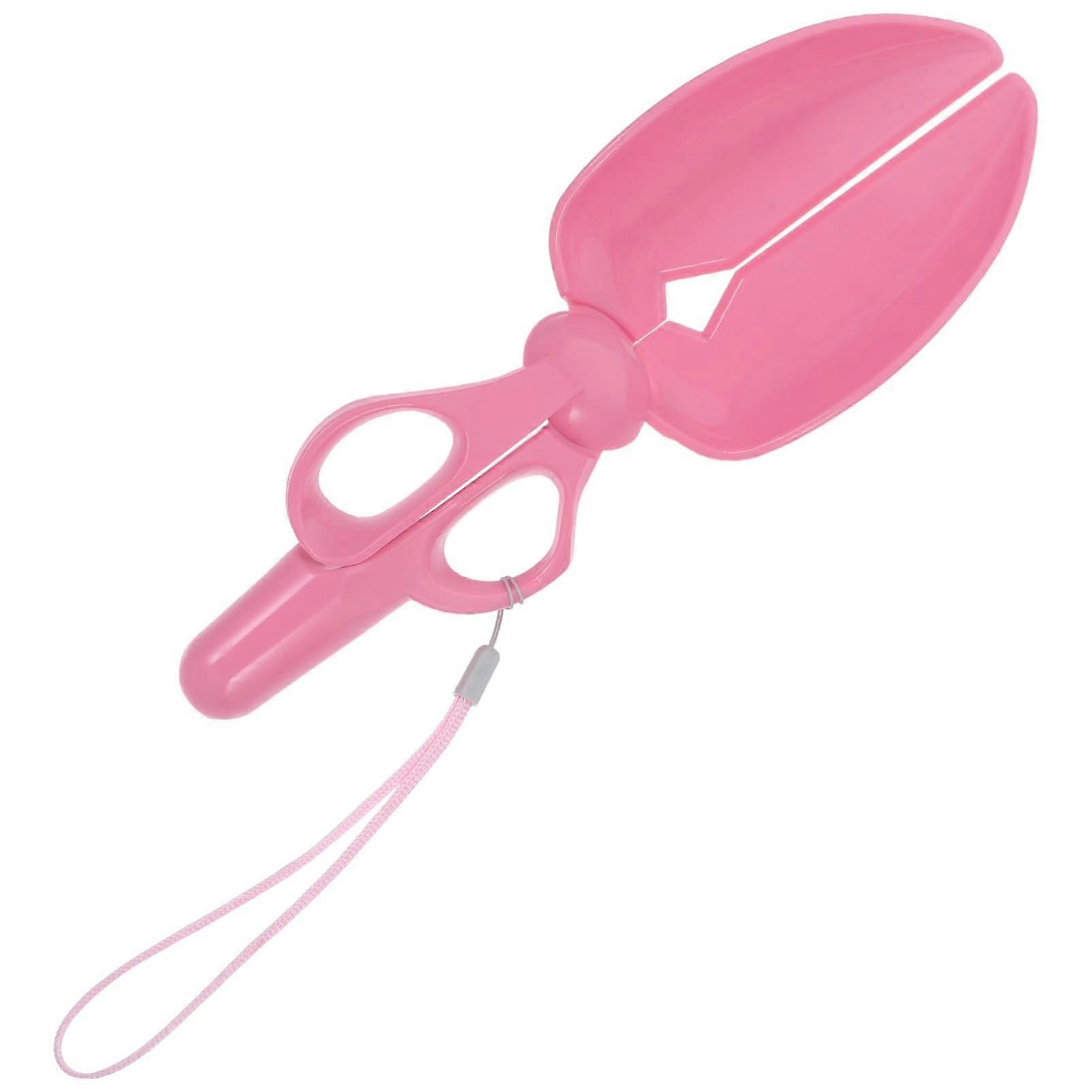 Portable Dog Poop Picker With Scissor Mechanism For Quick Cleaning Stainless Steel Blades Lightweight Adjustable Width