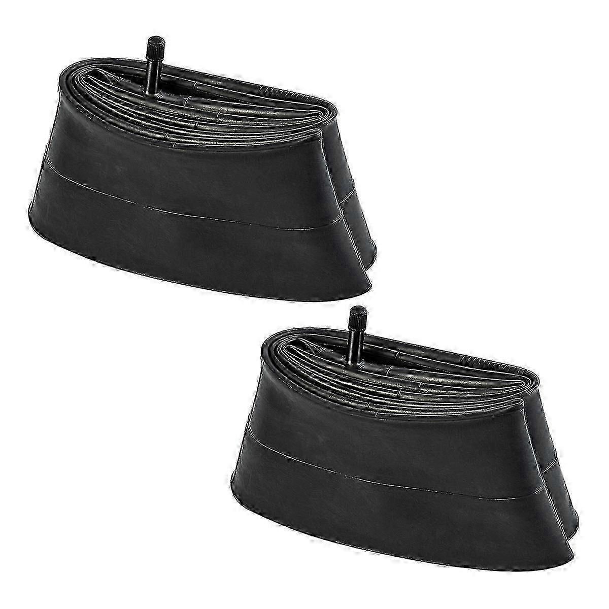 2 Pack 20 inch Bicycle Tubes 20 x 3.0 with 32mm Schrader Valve for Mountain Bikes
