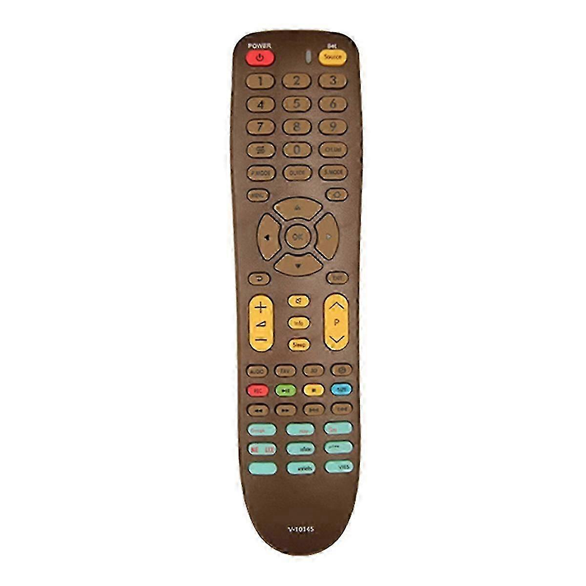 Universal Remote Control for Multiple Devices, Easy Setup for TV, DVD, Earthy Yellow