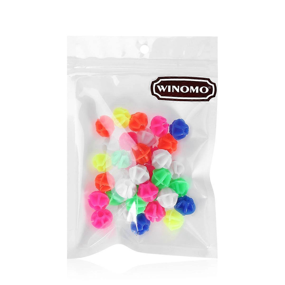 Bike Wheel Spoke Beads in Assorted Colors for Decoration Use with Easy Clip On Design 36 Pieces