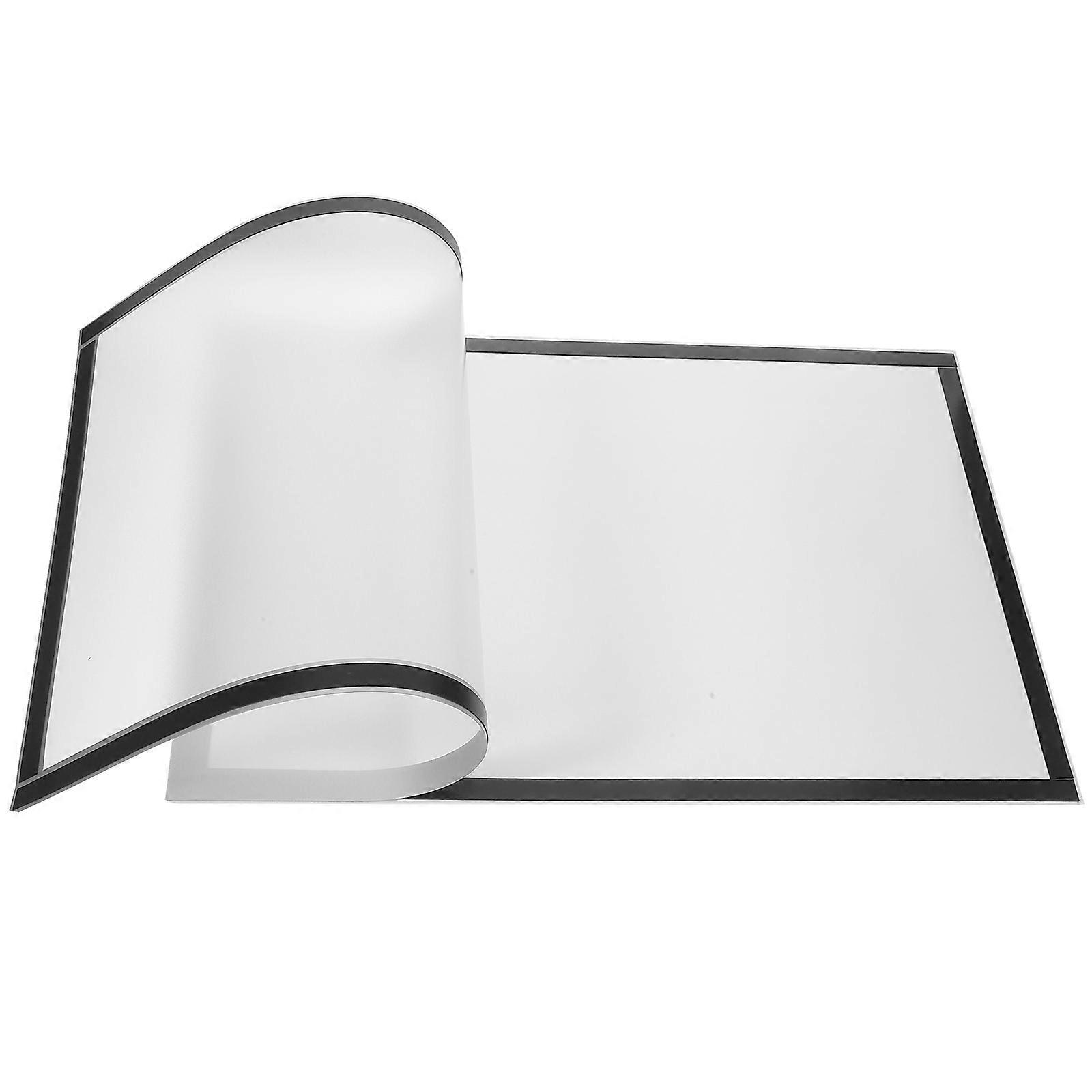 Self Adhesive Magnetic Poster Photo Frame for Fridge DIY Picture Display Frame 1 Set Magnetic Sign Holder