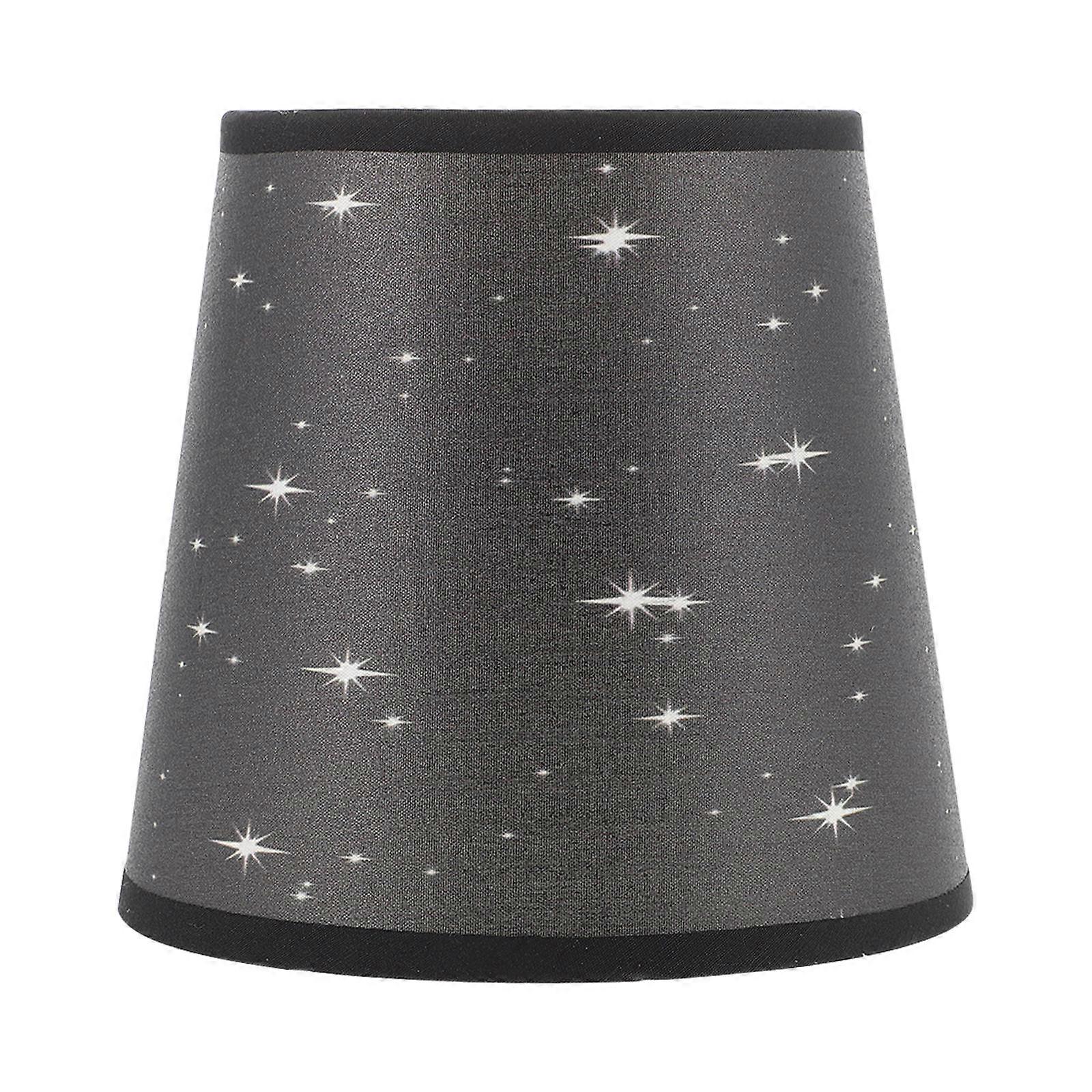 Table Lamp Shade Cover Fabric Material Square Shape Dust Protection Bedroom Lighting 1Pcs