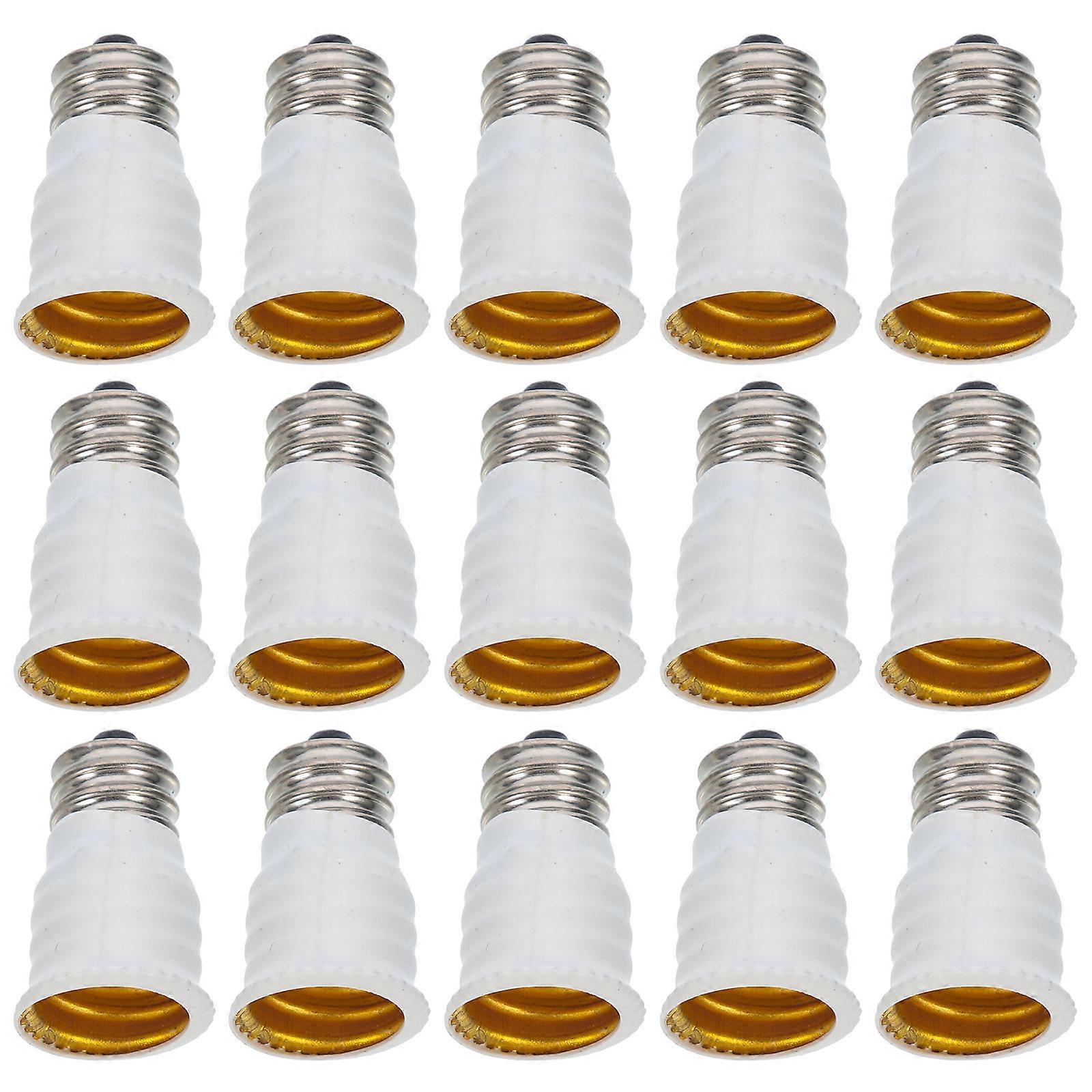 Bulb Adapter Light Socket Adaptor Efficient Practical Business Owners 15Pcs