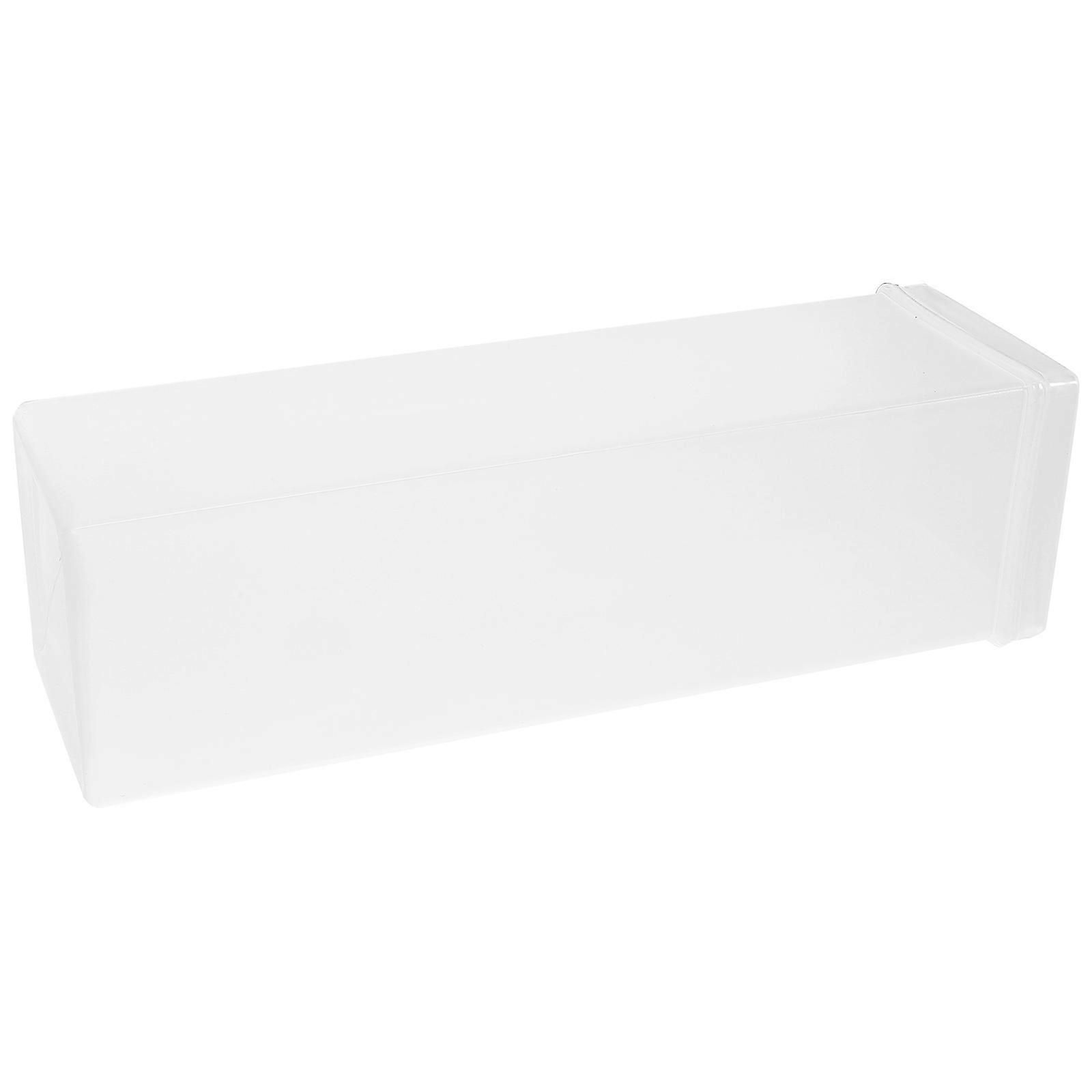 Clear Cookie Boxes Plastic Food Preservation Snack Storage Simple .63X2.75X2.75in Multi-purpose Storage 1Set
