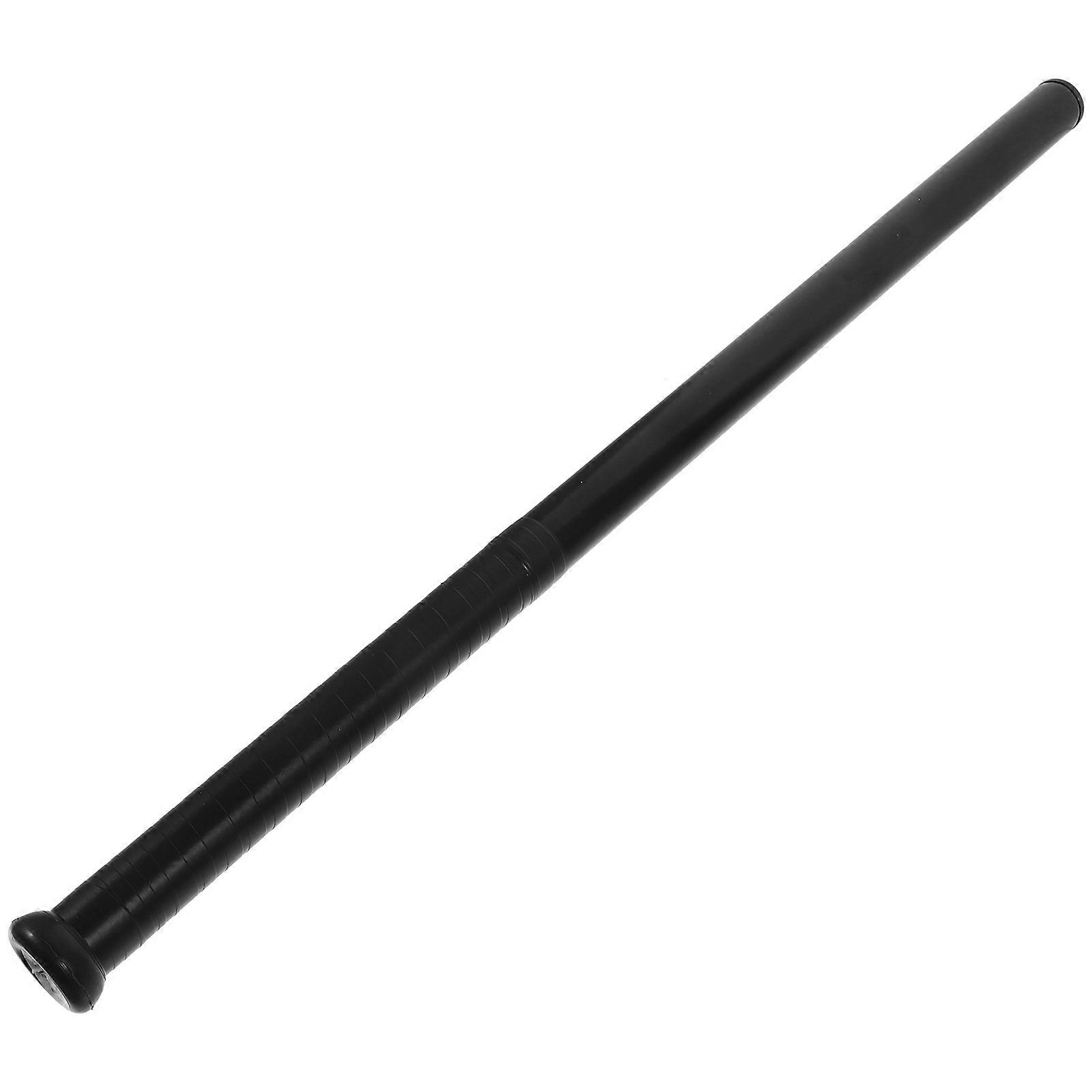 Practical Baseball Bat Made of Stainless Steel for Daily Use with Smooth Edges and Durable Design Black Color