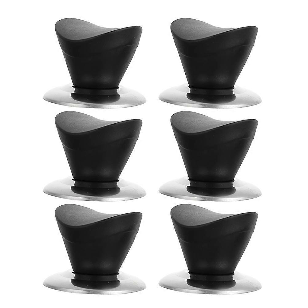 Anti-Scald Handle Lid Knob Bakelite Replacement for Pots 6Pcs Universal Cookware