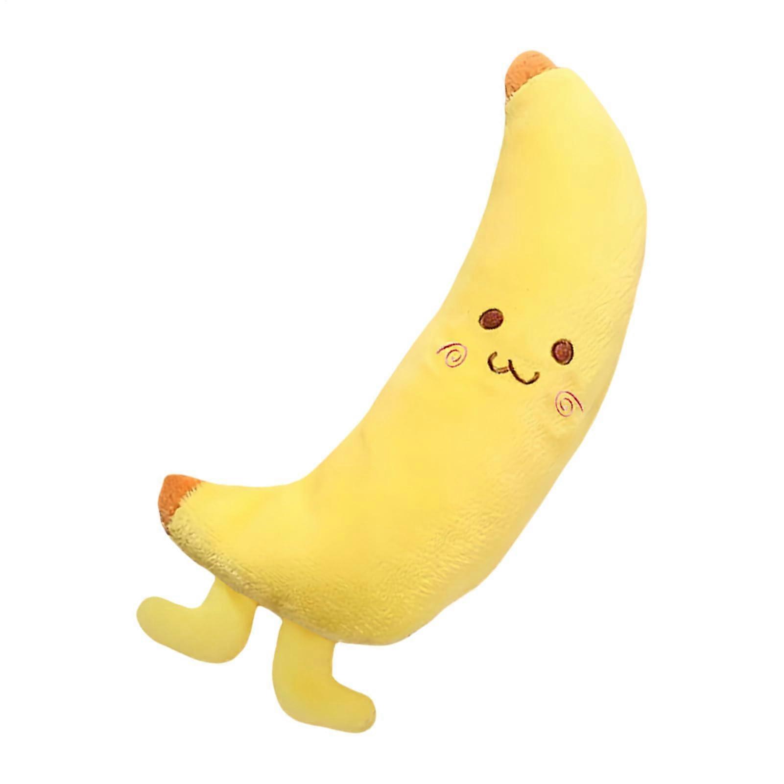 Plush Toy for Toddlers - Hand Grip Toy With Character Carrots, Development Toy, Soft Plush Material, Yellow