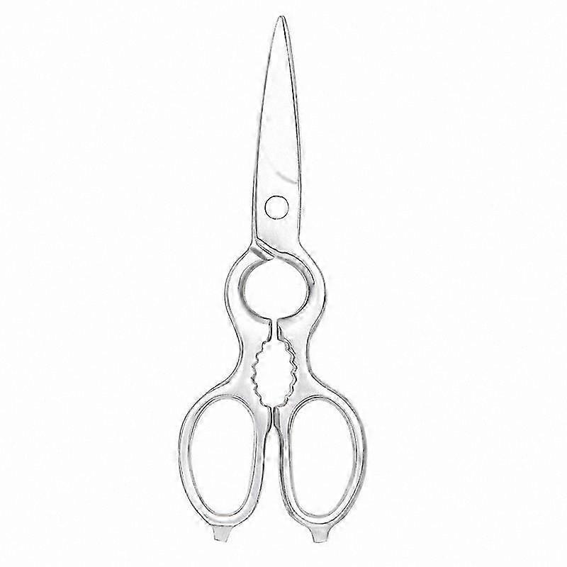 Multi-Purpose Stainless Steel Utility Scissors, Heavy Duty Shears with Ultra Sharp Blades, Durable and Easy to Clean