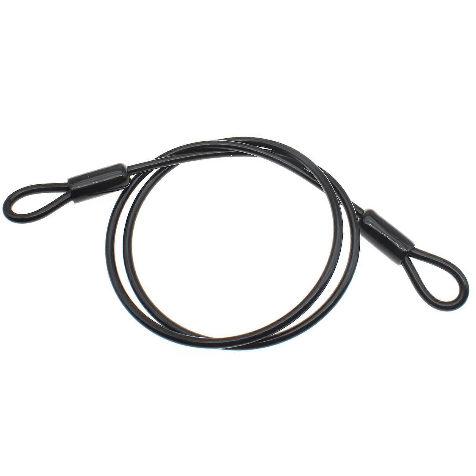 40 Inch Loop Cable Braided Stainless Steel Security Wire 5mm Heavy Duty