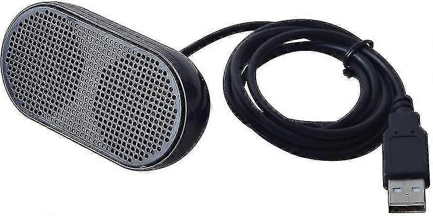 Honkyob USB Mini Speaker Computer Speaker Powered Stereo Multimedia Speaker for Notebook Laptop PC (Black)