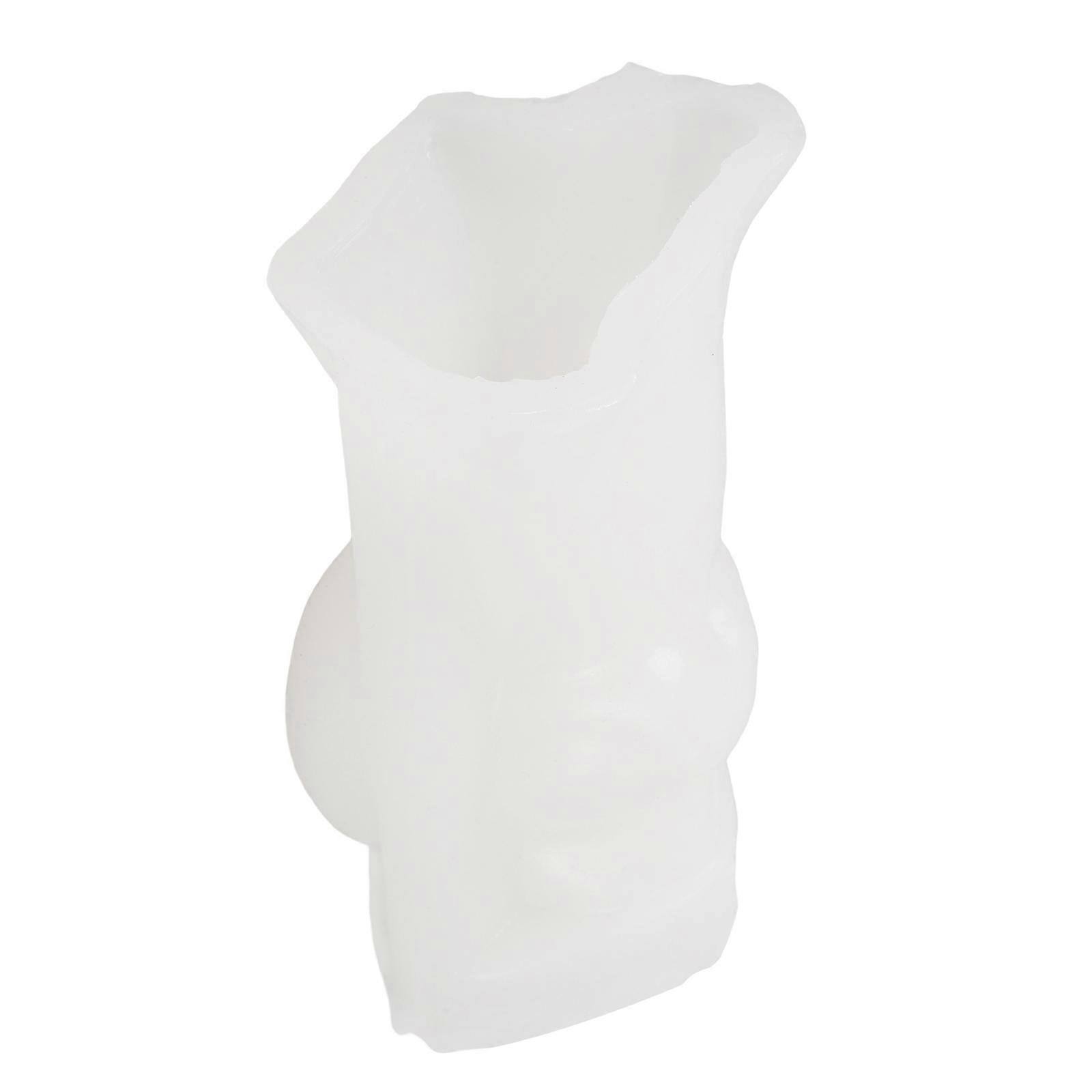 Angel Shape Candle Mold for DIY in Ivory Silicone Smooth Surface Flexible Material Suitable for