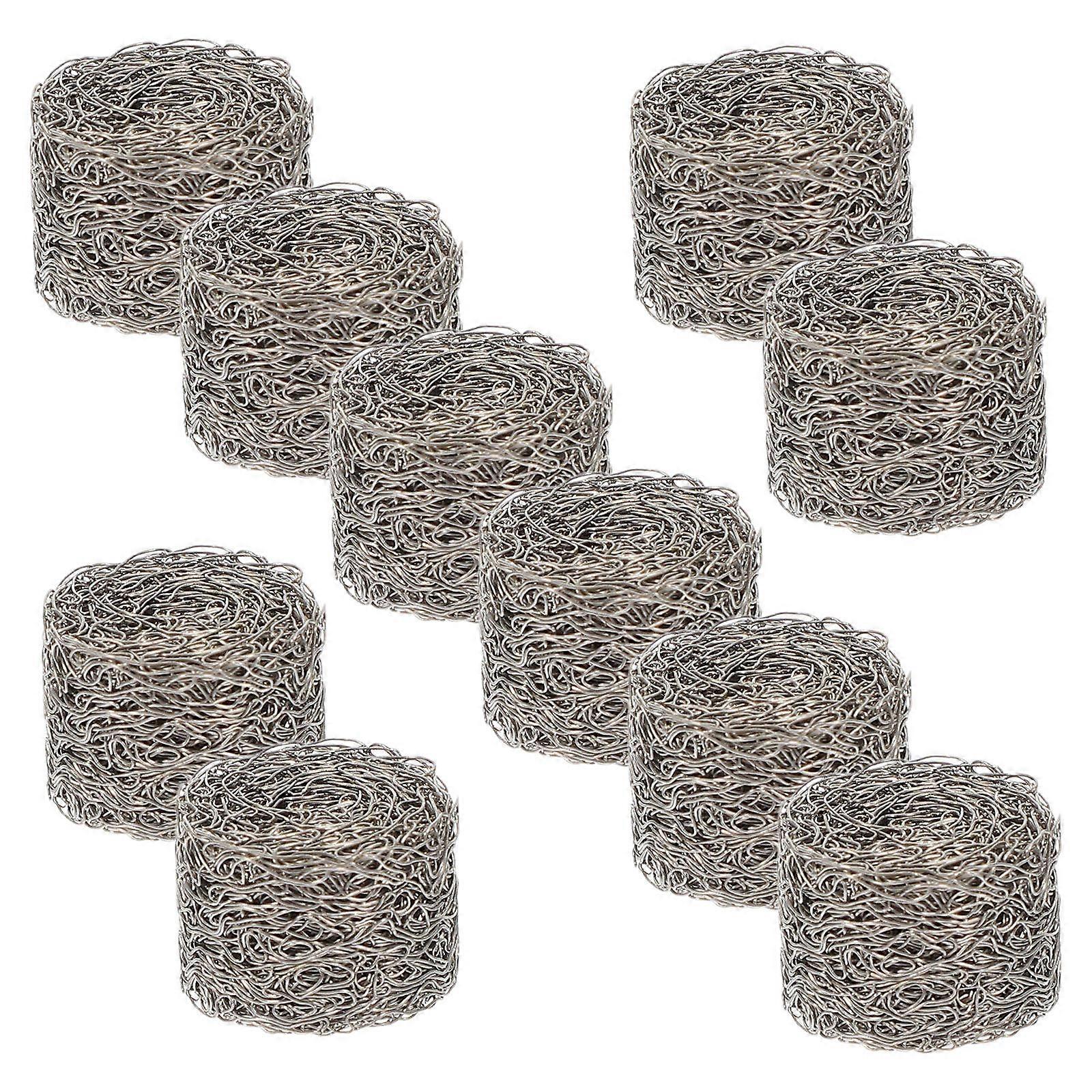 10pcs Mesh Filter for Snow Foam Lance High Pressure Foam Maker Replacement Gauze Compatible with Pressure Washer