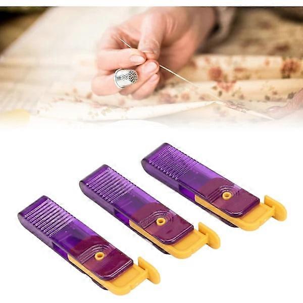 3-part foldable portable thread remover, thread