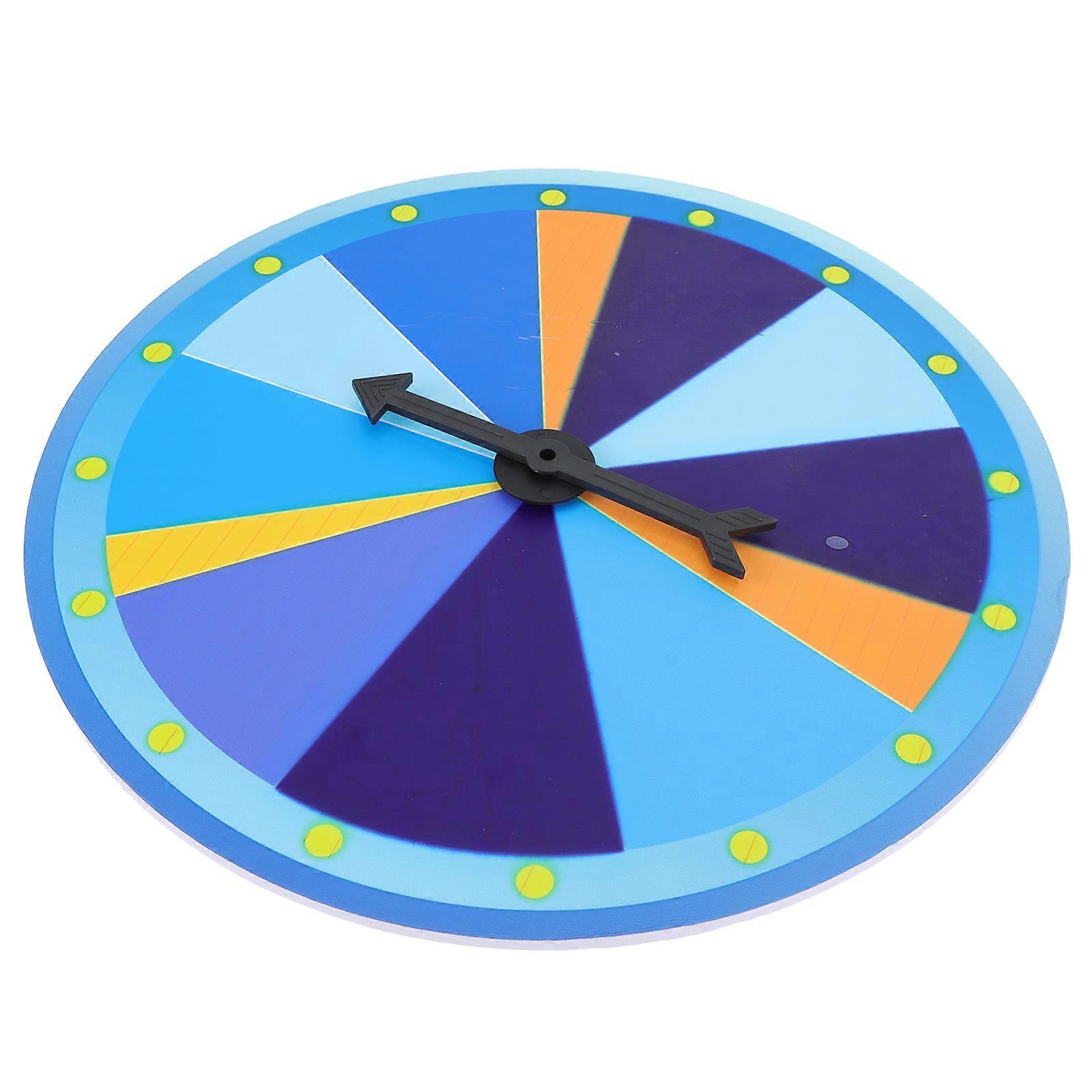 Portable Wall Mounted Prize Wheel for Teaching Activities, Party Games, and Adult Entertainment – Adjustable Blank Award Sections for Fun