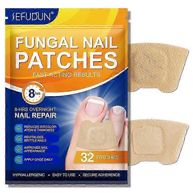 真菌の爪パッチ、損傷した爪や変色した外観を修復するための多目的足指爪修復治療パッド