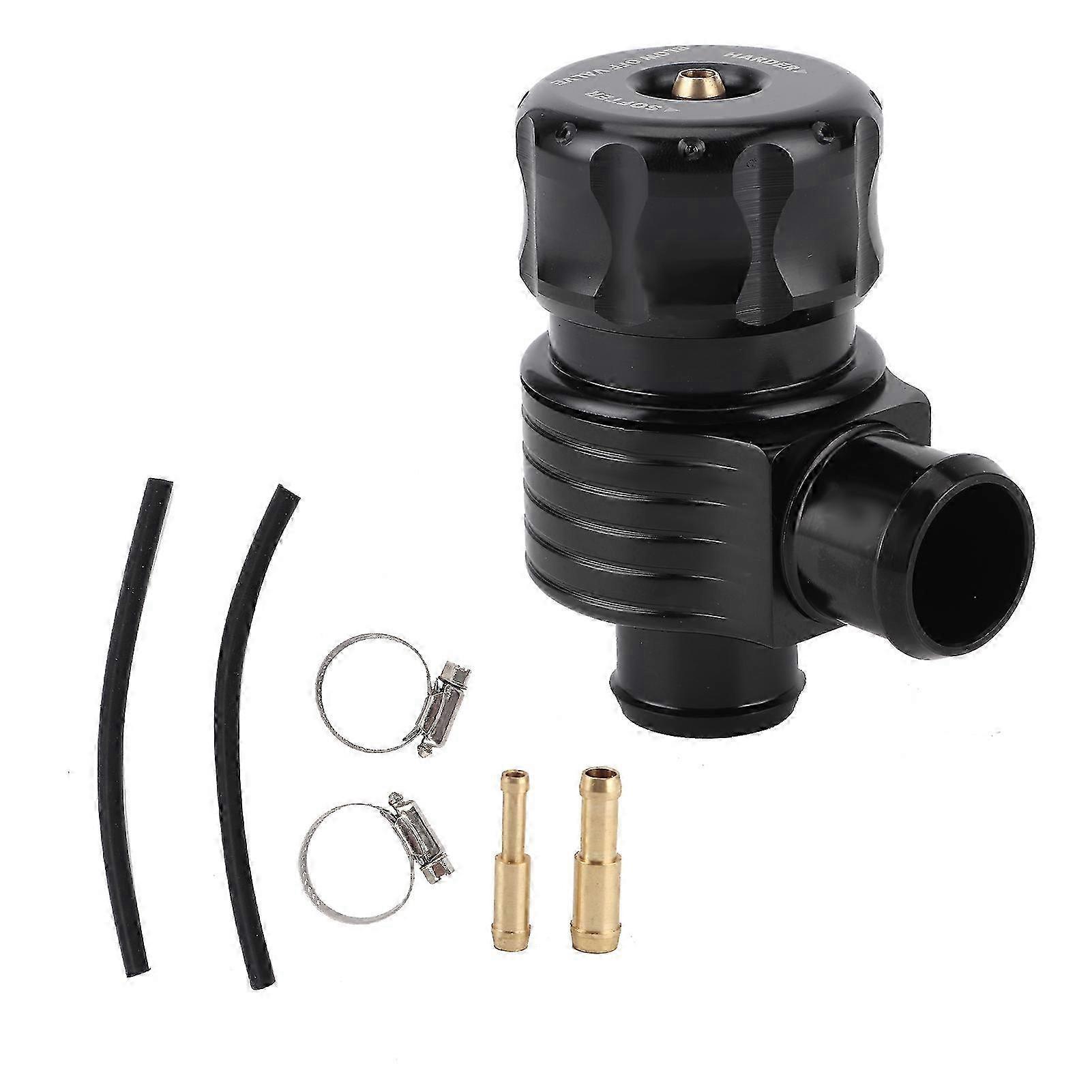 25mm/1in Turbo Blow Off Valve Kit Aluminum BOV Dump Valve Universal Car Accessory
