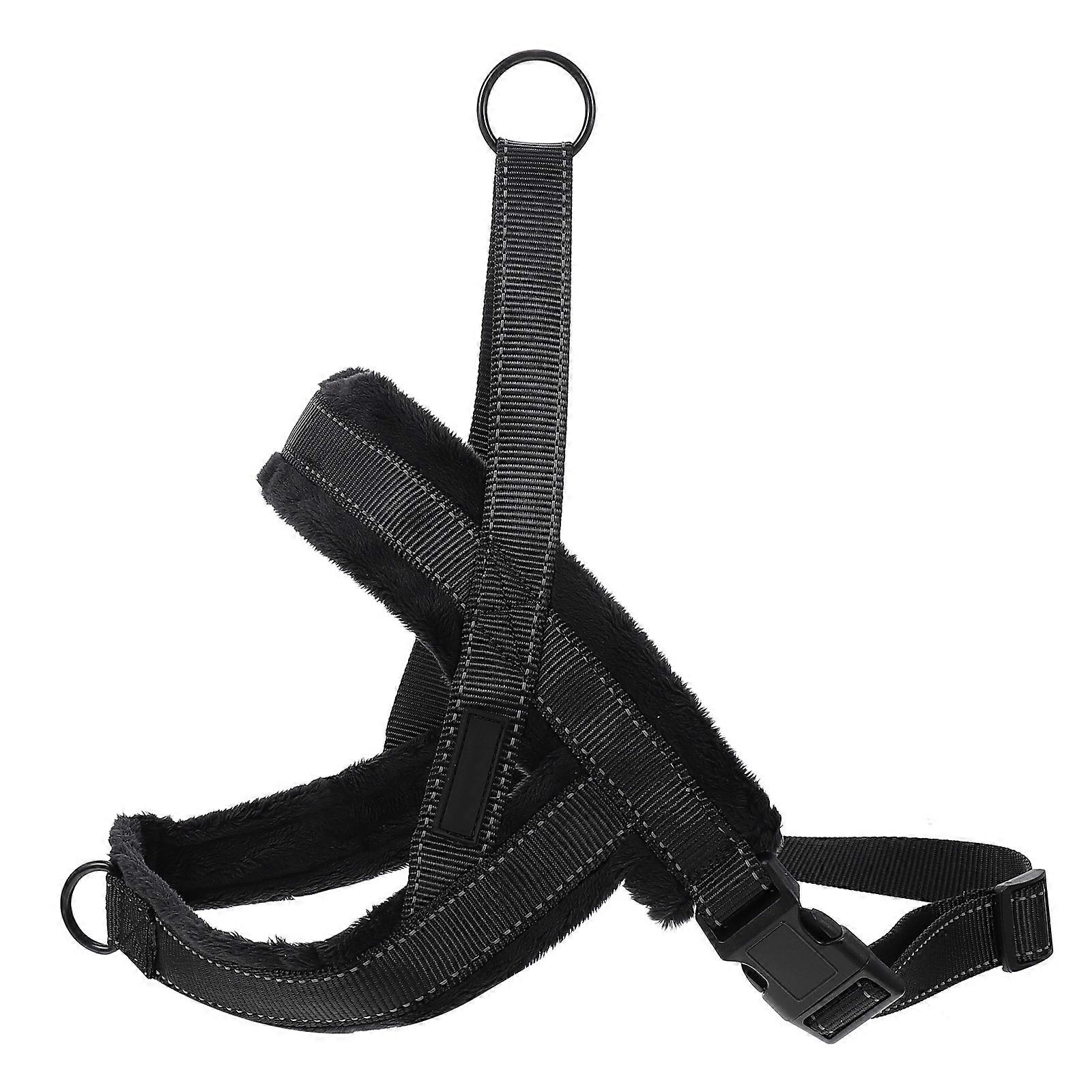 Durable Dog Harness For Small Pets Crafted With Nylon Ideal For Various Outdoor Activities 1Pcs