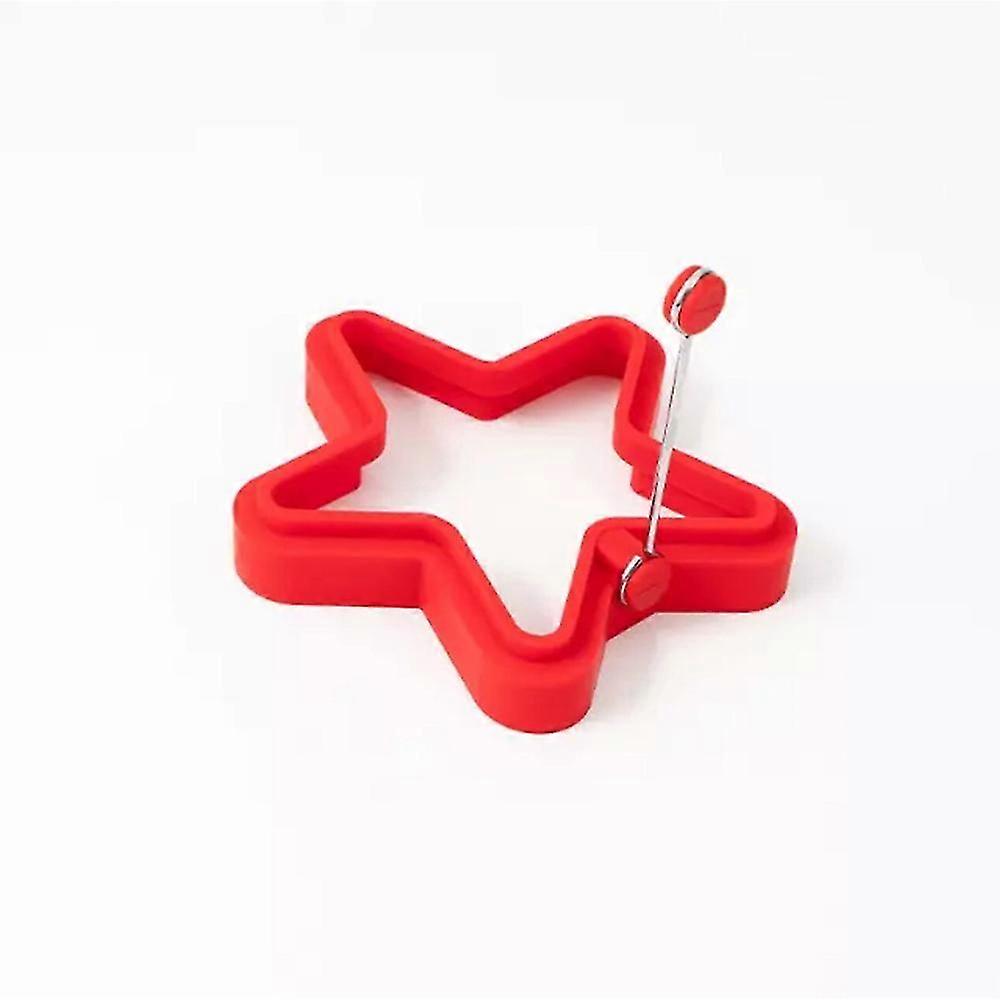 Silicone Christmas Pancake Mold Nonstick Heat Resistant Multi-function Portable Creative Frying Eggs for Cooking Tool