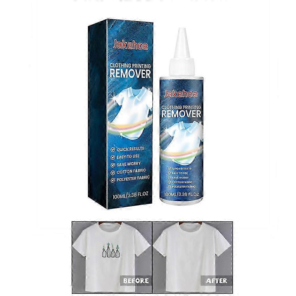 Clothes Print Remover Clothes Cleaning Fabric Print Pattern Letter Cleaning Remover