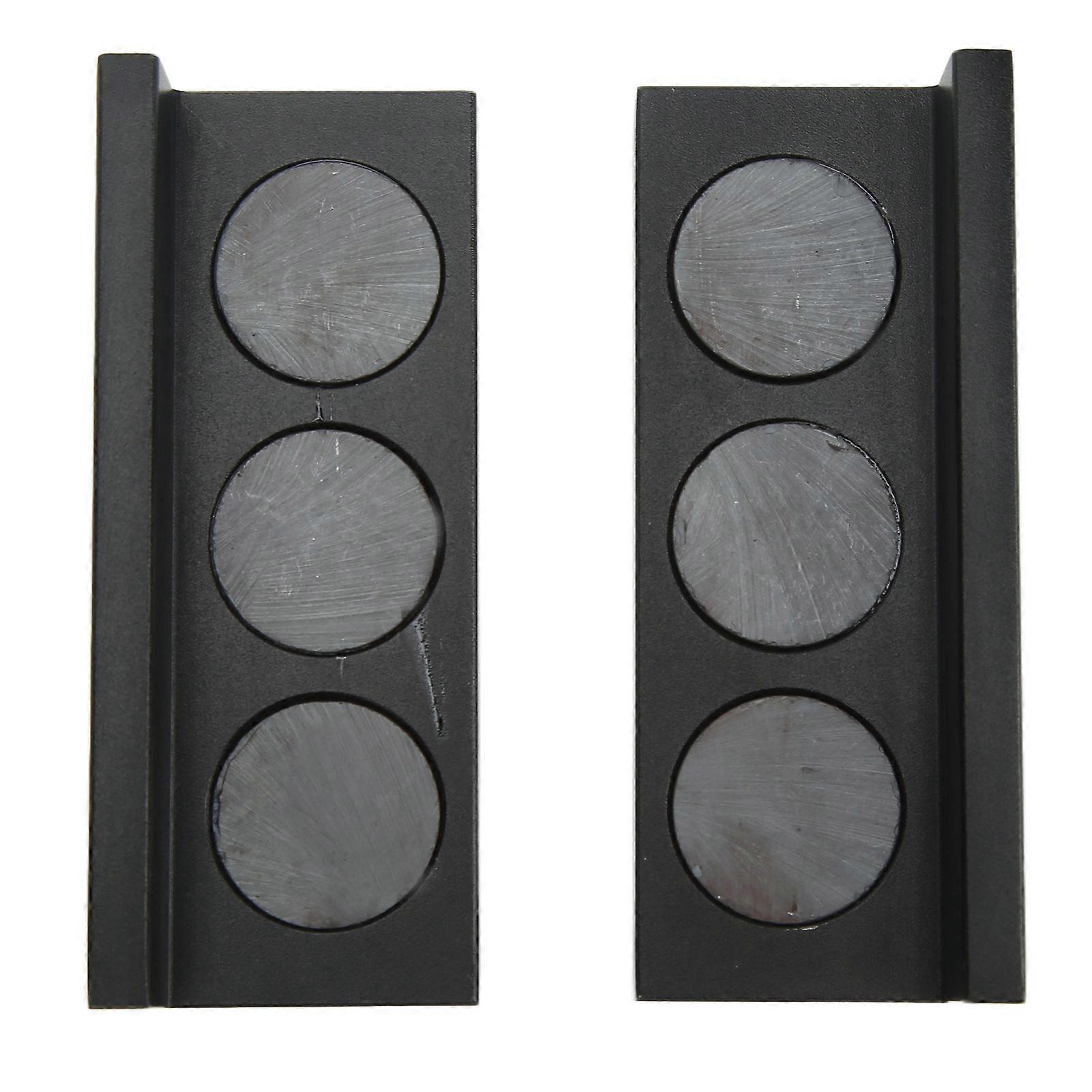 grooved surface vice jaw pads for all vice 2pcs