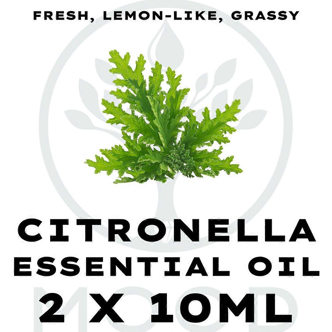 Citronella Essential Oil 2 X 10ml Twin Pack