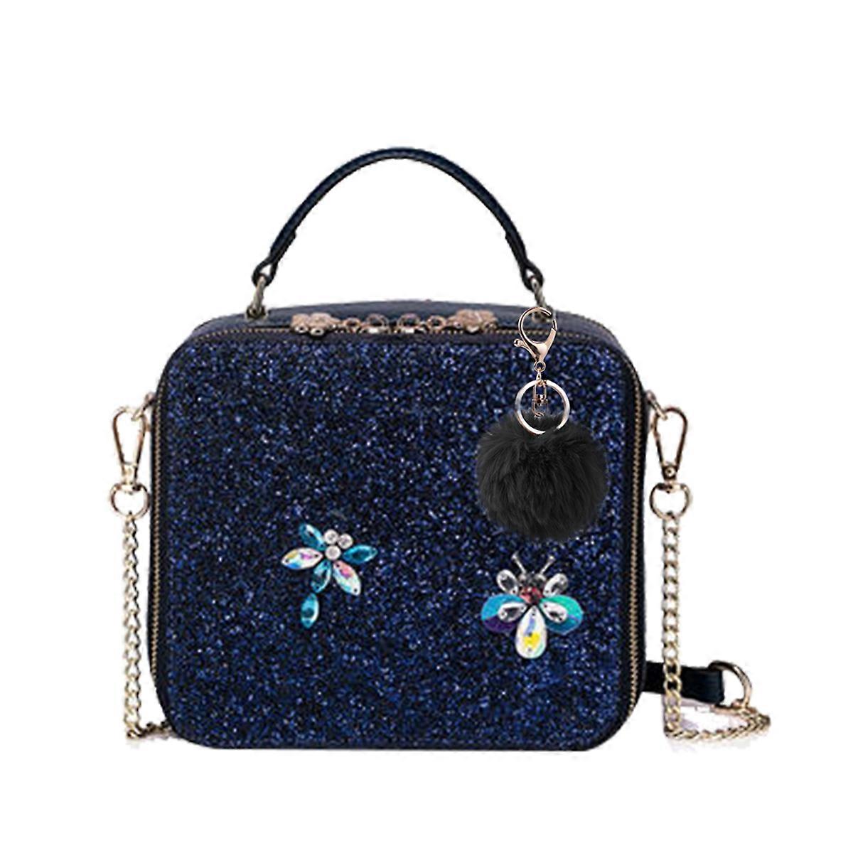 Compact Key Chain with Soft Plush Charm for Versatile Use