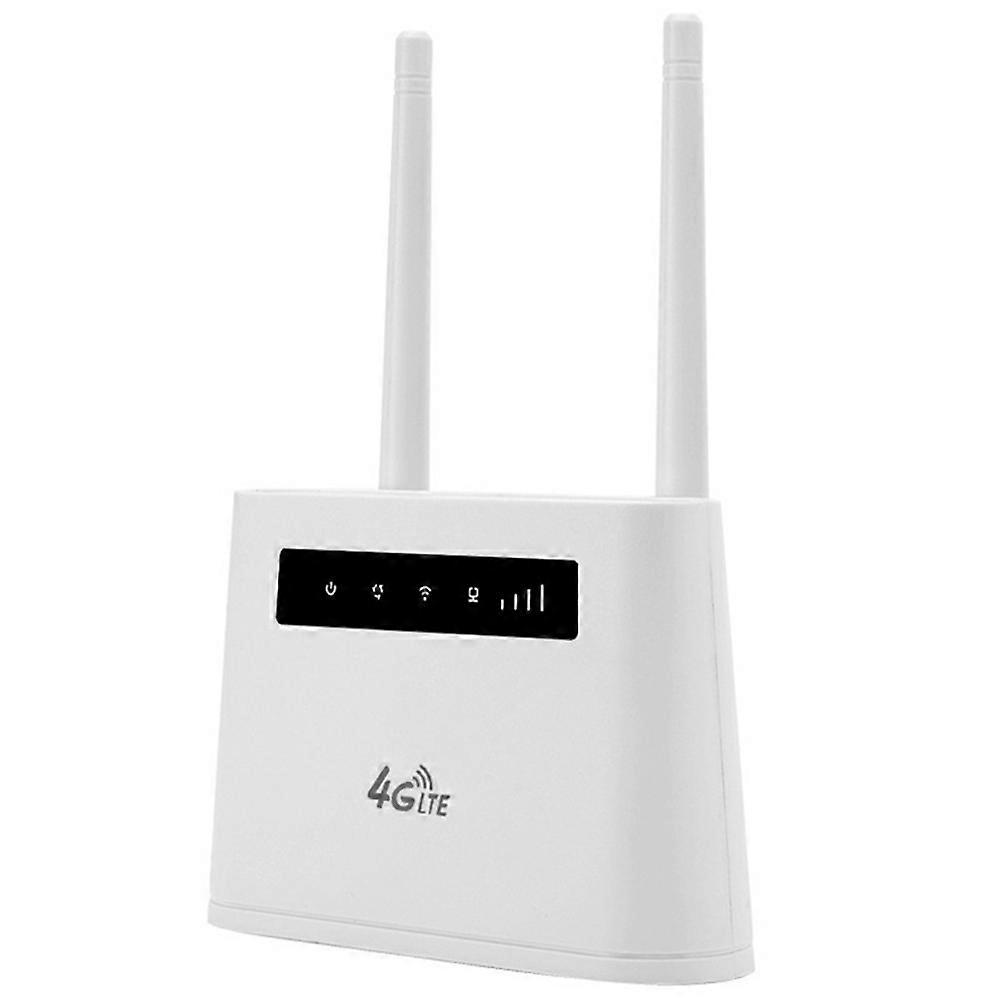 R102 LTE 4G Router mit SIM-Kartensteckplatz Ethernet-Anschluss WiFi Sharing 4G CPE 300Mbps Router EU-Stecker
