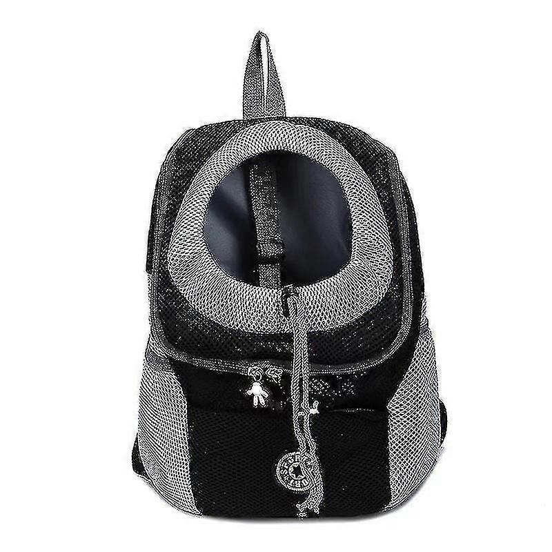 Travel Pet Dog Carrier Backpack Portable Mesh Puppy Shoulder Bag Front Facing