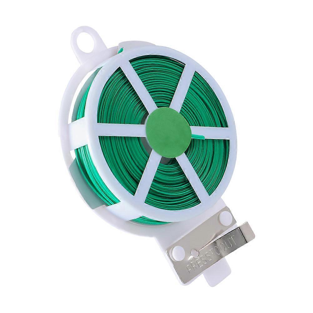 3Set Of Reusable Garden Ties For Plant Binding With Iron Wire And PE 5000Cm Effective For Support