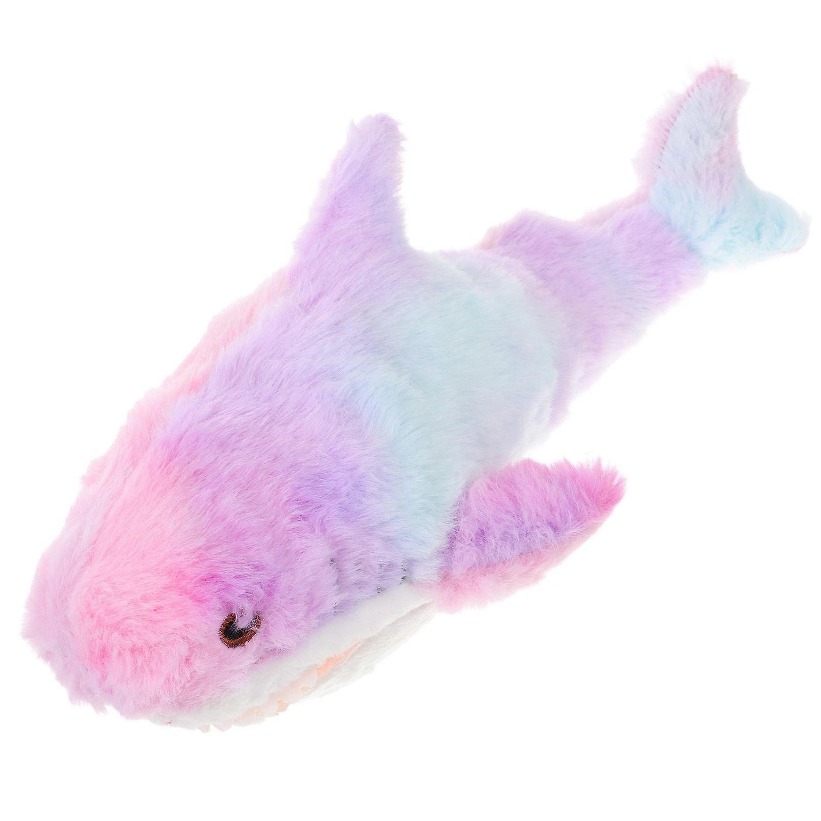 Multi Colored Shark Plush Toy Decorative Playmate For 1Set
