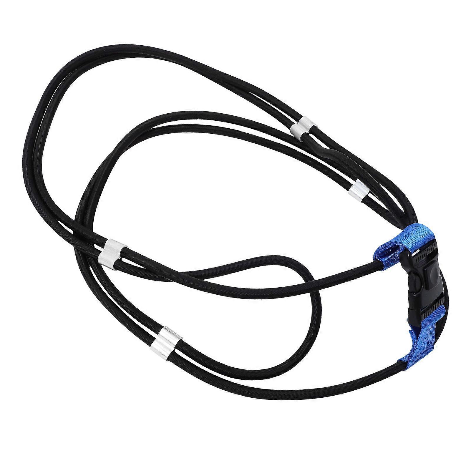 Heavy Duty Outdoor Trash Can Lock Garbage Bin Lid Elastic Strap Garbage Can Strap Trash Can Lock Supply For Outside Animal