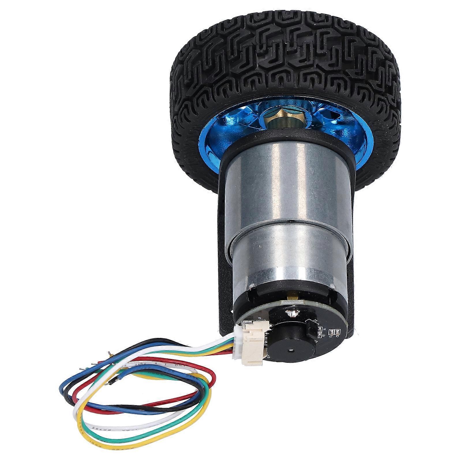 Encoder Motor Set Kit 6mm Shaft with Mounting Bracket for Smart Car Robot DIY DC6V JGB37‑52070RPM 