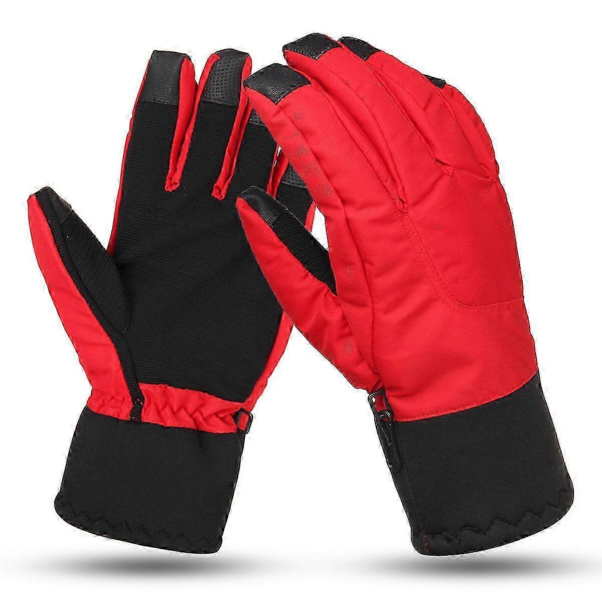 L Winter Motorcycle Gloves: Touchscreen, Windproof, Waterproof, Ant...