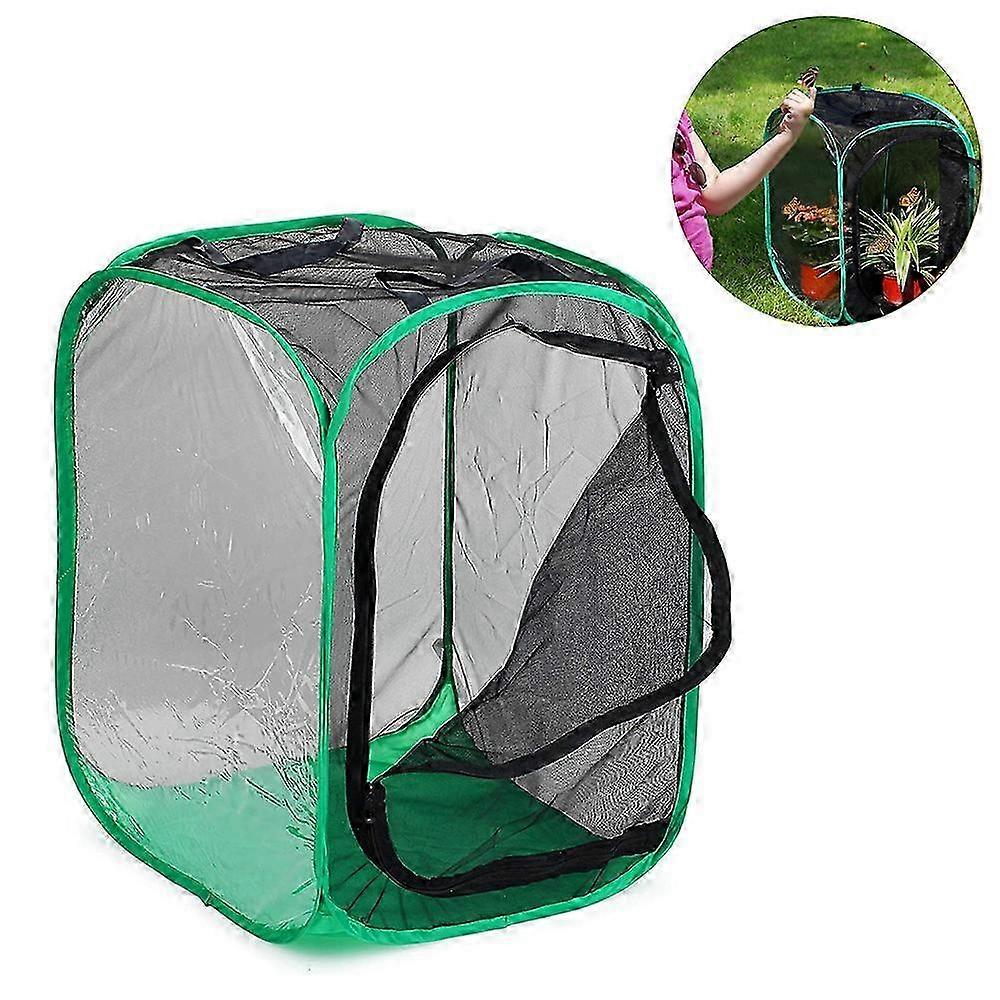Tall Large Butterfly Habitat Cage Collapsible Terrarium Pop-up Lnch...