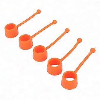 5pcs Finger Exerciser 75lbs Silicone Extensor Strengthener for Training & Recovery