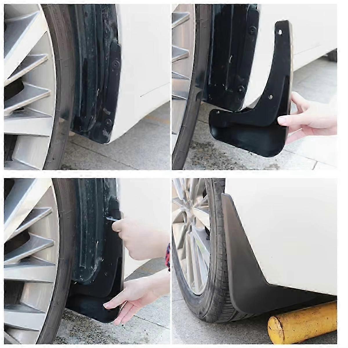 4pcs Universal Car Mud Flaps Splash Guards MudFlaps Front Rear Wheel Mudguards Auto Accessories Spla