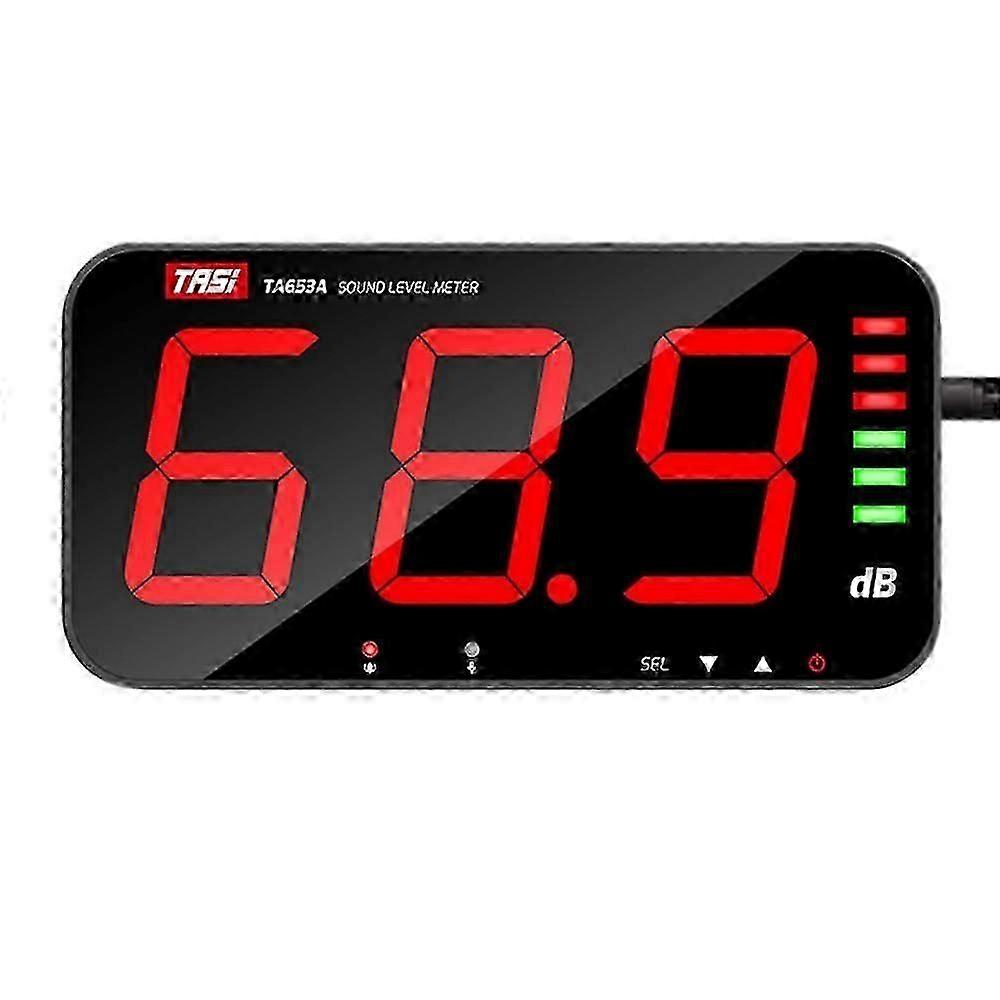 Noise meter TASI TA653A high accuracy large LCD screen for sound level testing