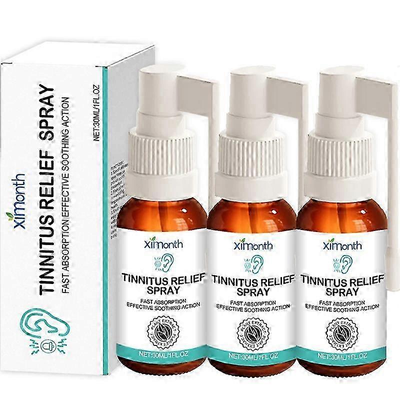 Tinnitus Ear Relief Relieving Ear Drops Hearing 30ml3pcs