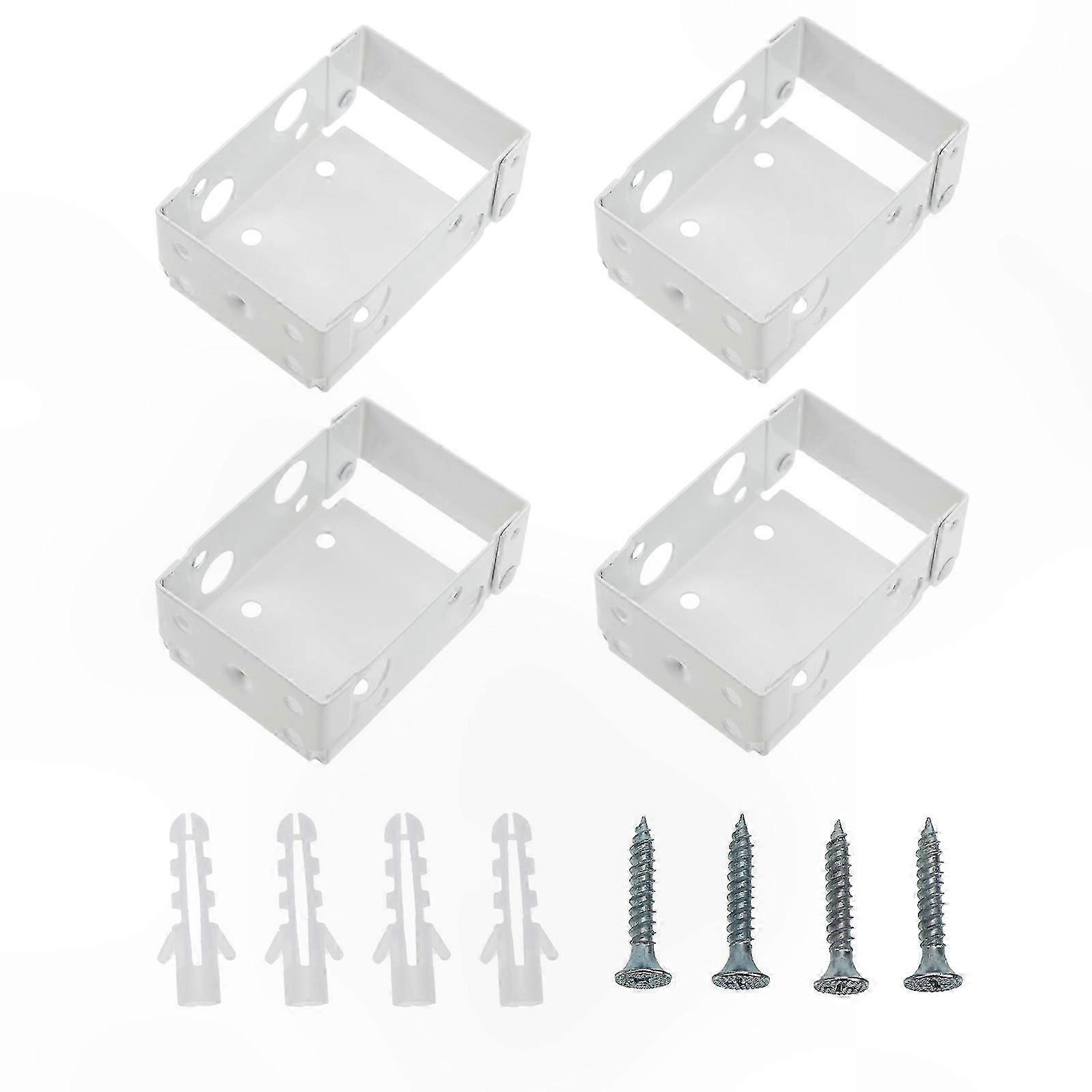 Metal Brackets for Curtain Installation