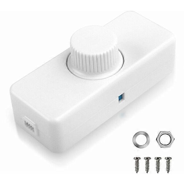 3W-100W LED Light Switch and 220-240V Rotary Dimmer with Smart Dimmable Knob for Dimmable LED Lights